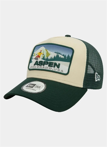 New Era Ski Patch Trucker Cap